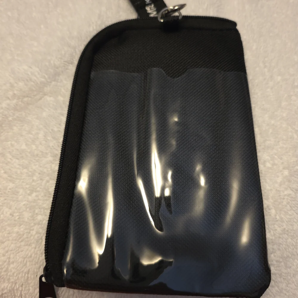 Disney Mickey Mouse Black and Gold Phone Pouch