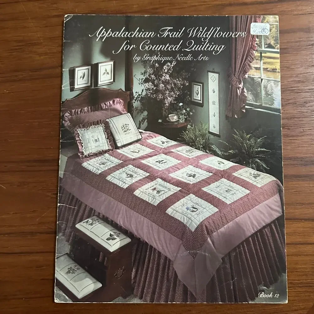 Appalachian Trail Wildflowers for Counted Quilting Pattern Book