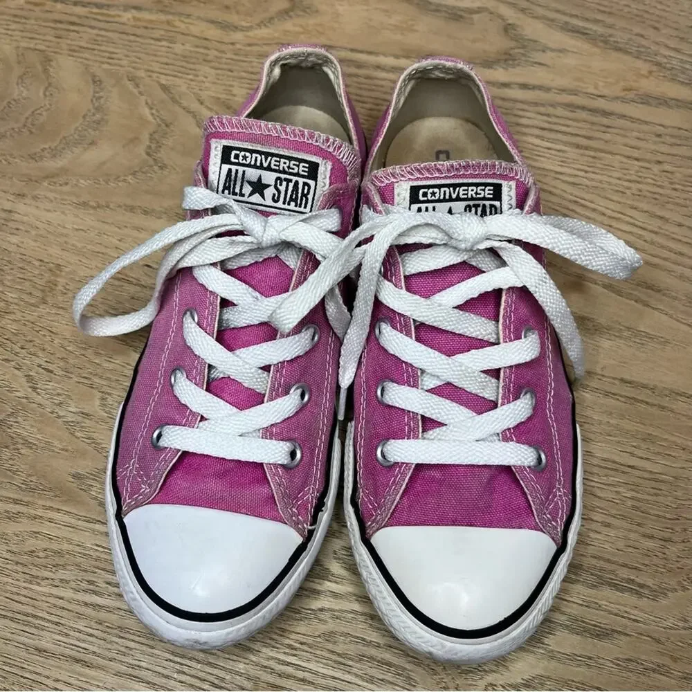 Converse All Star Chuck Taylor Low Top Pink Youth 3