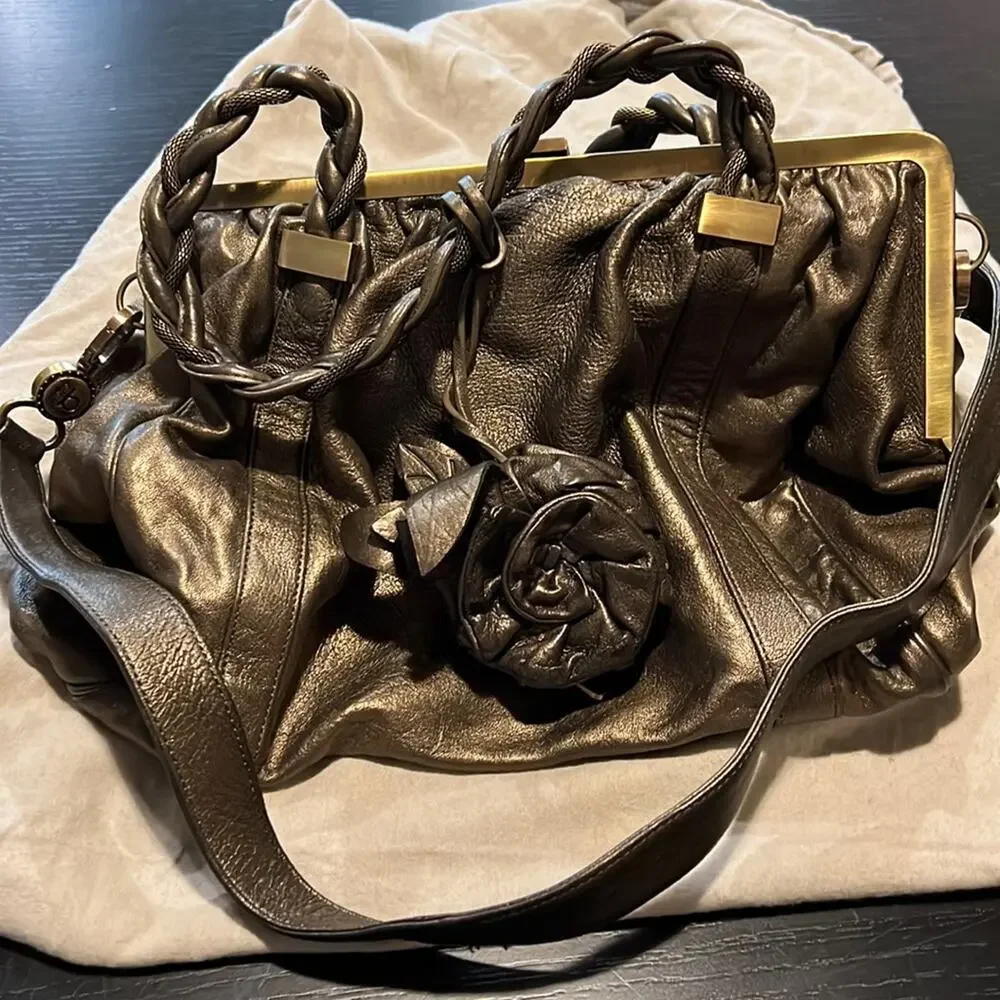 Botkier Bronze Leather Bag