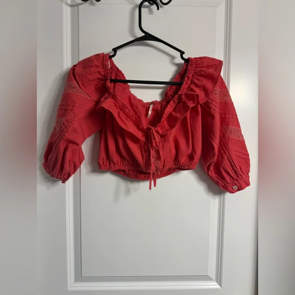Free People stunning crocheted