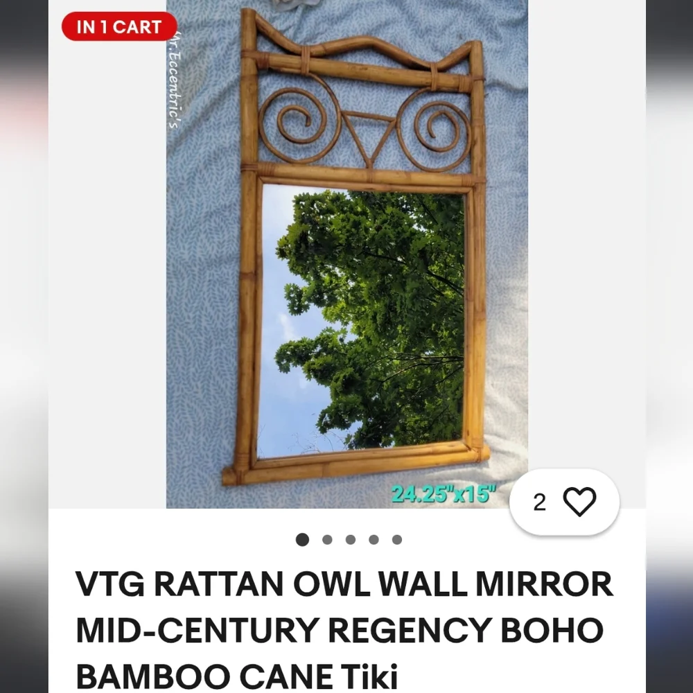 N/A vintage bamboo