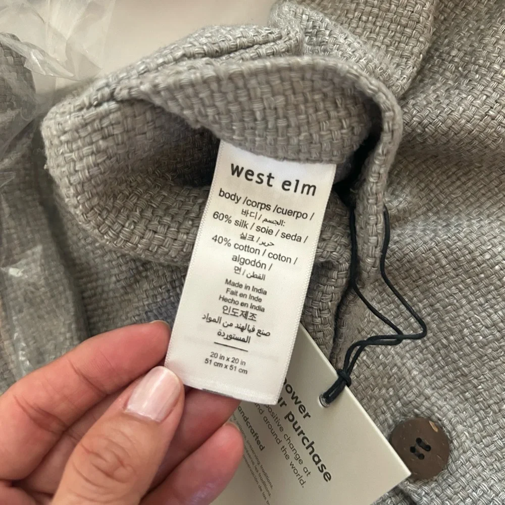 West Elm new tags