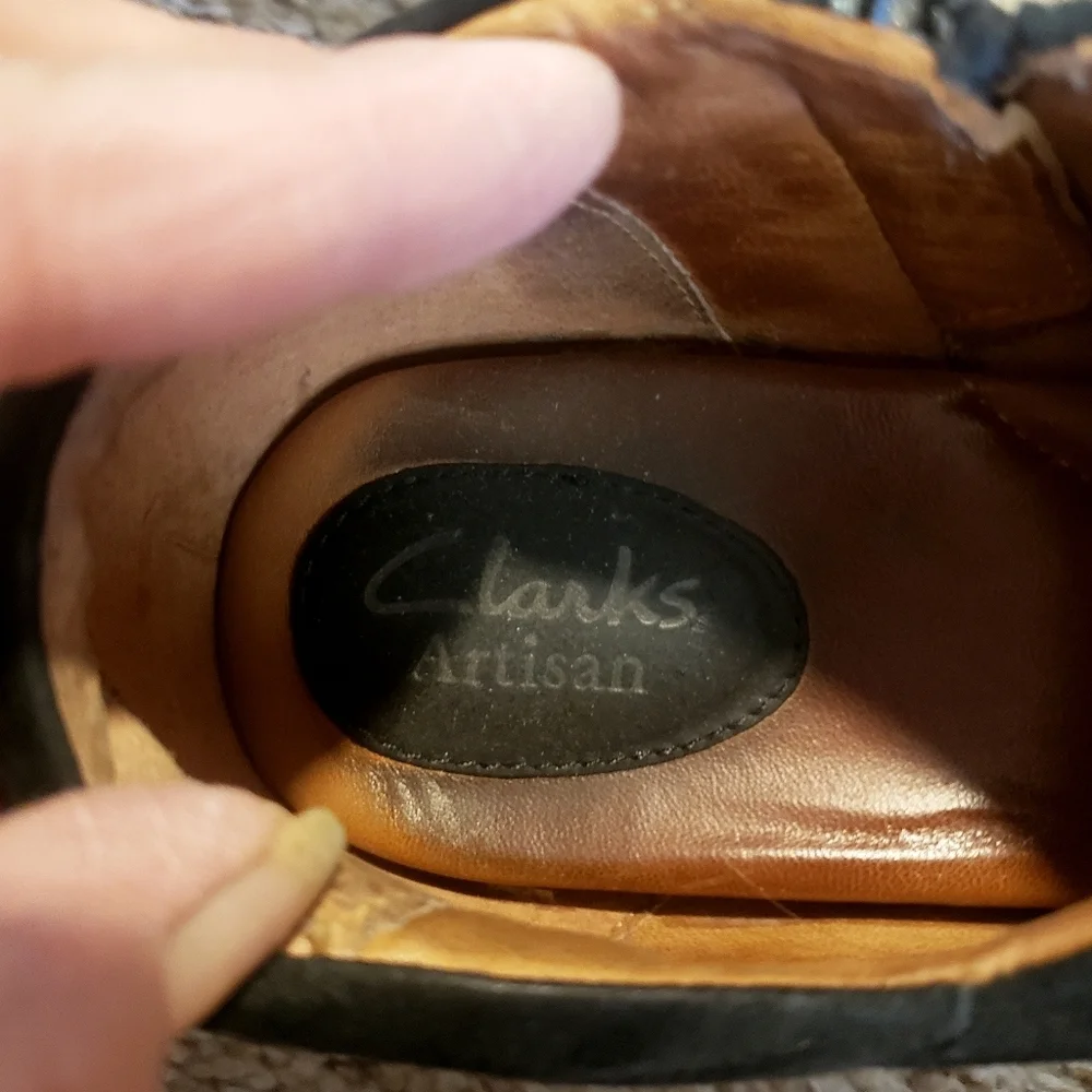 Clarks these booties