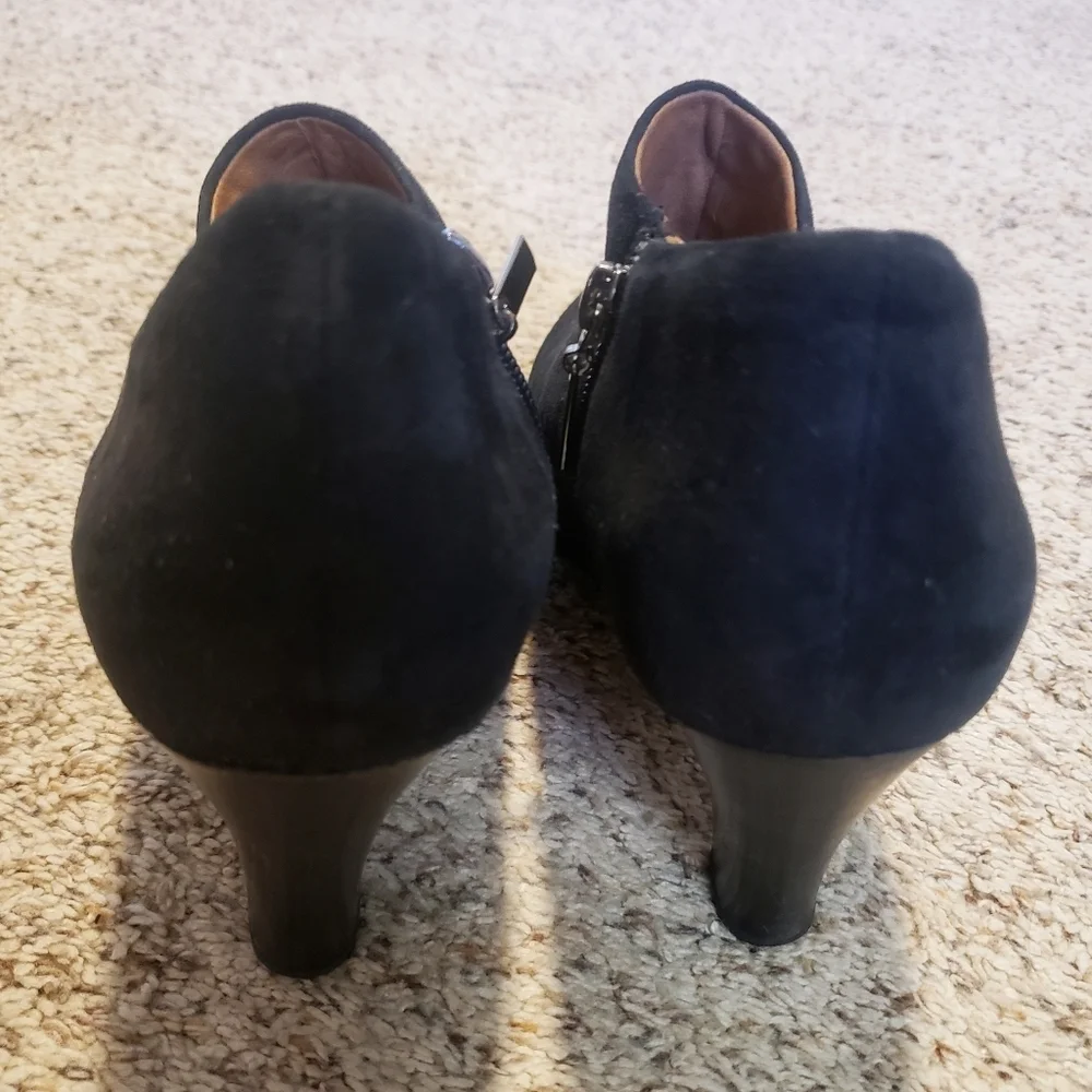 Clarks these booties