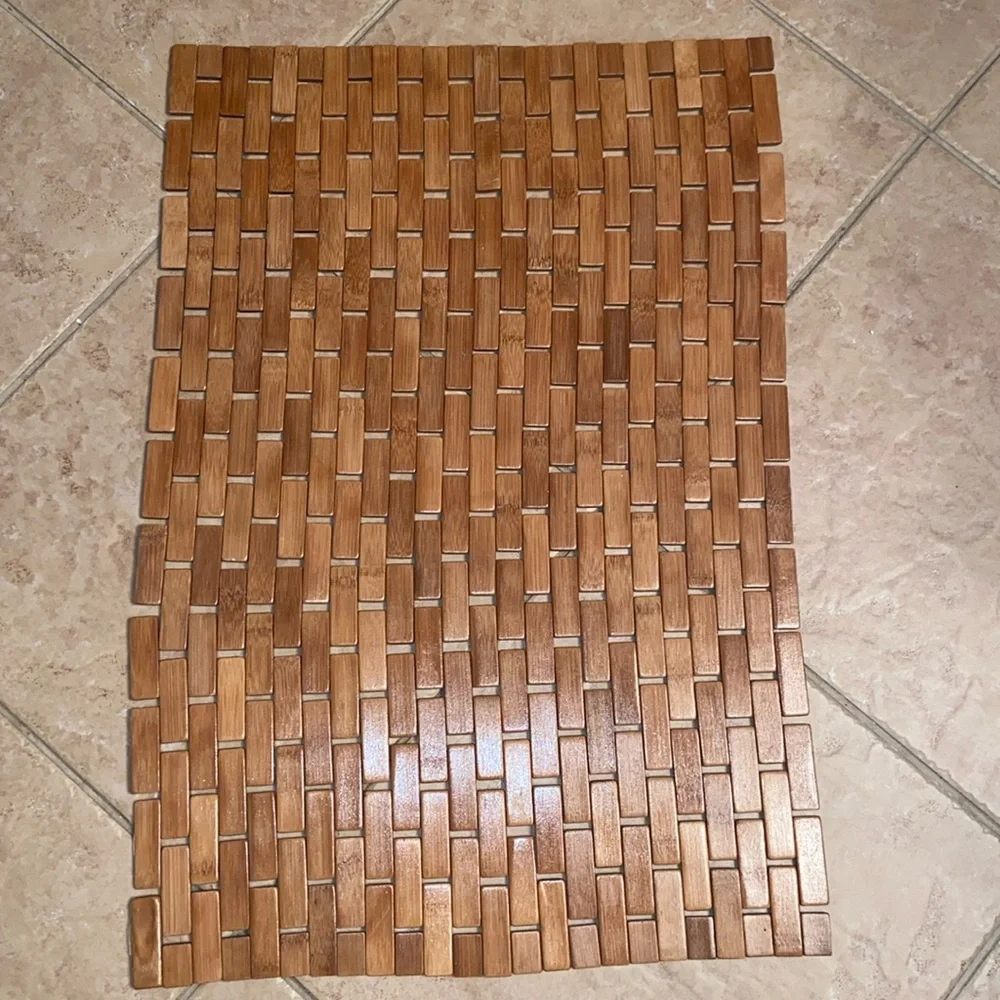EUC Bamboo Mat floor Rectangle  Bamboo mat