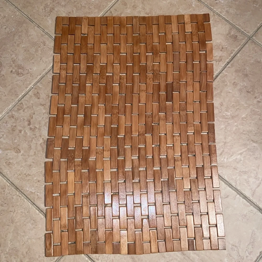 BAMBOO bath mat