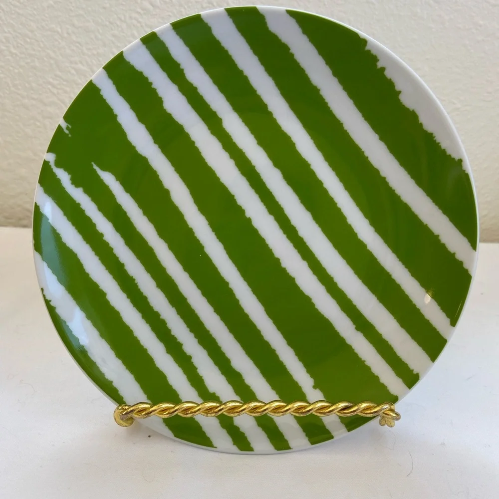 (4) Crate&Barrel cocktail plates