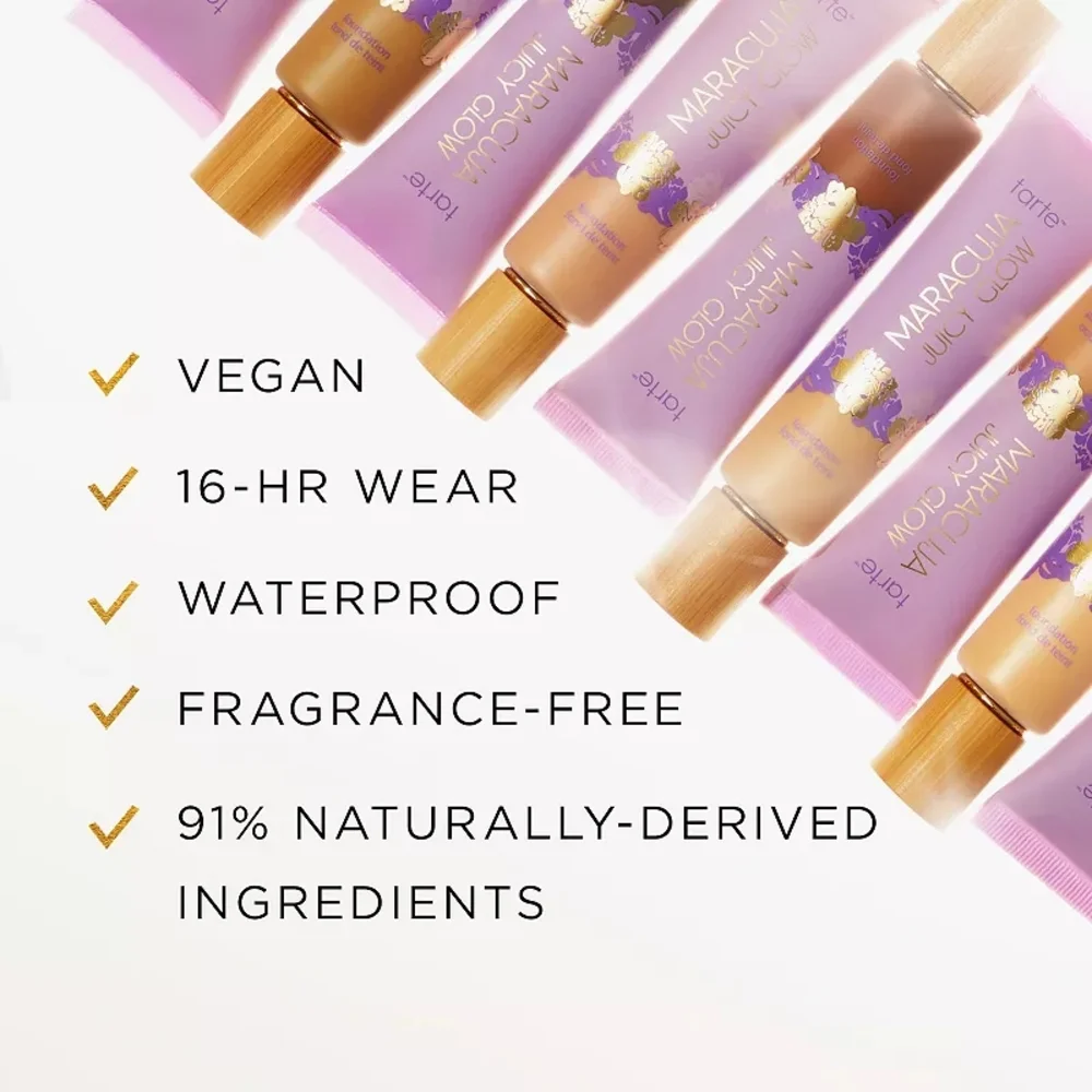 New - Tarte - Maracuja Juicy Glow Foundation - Medium Neutral 35N 1oz Full Size