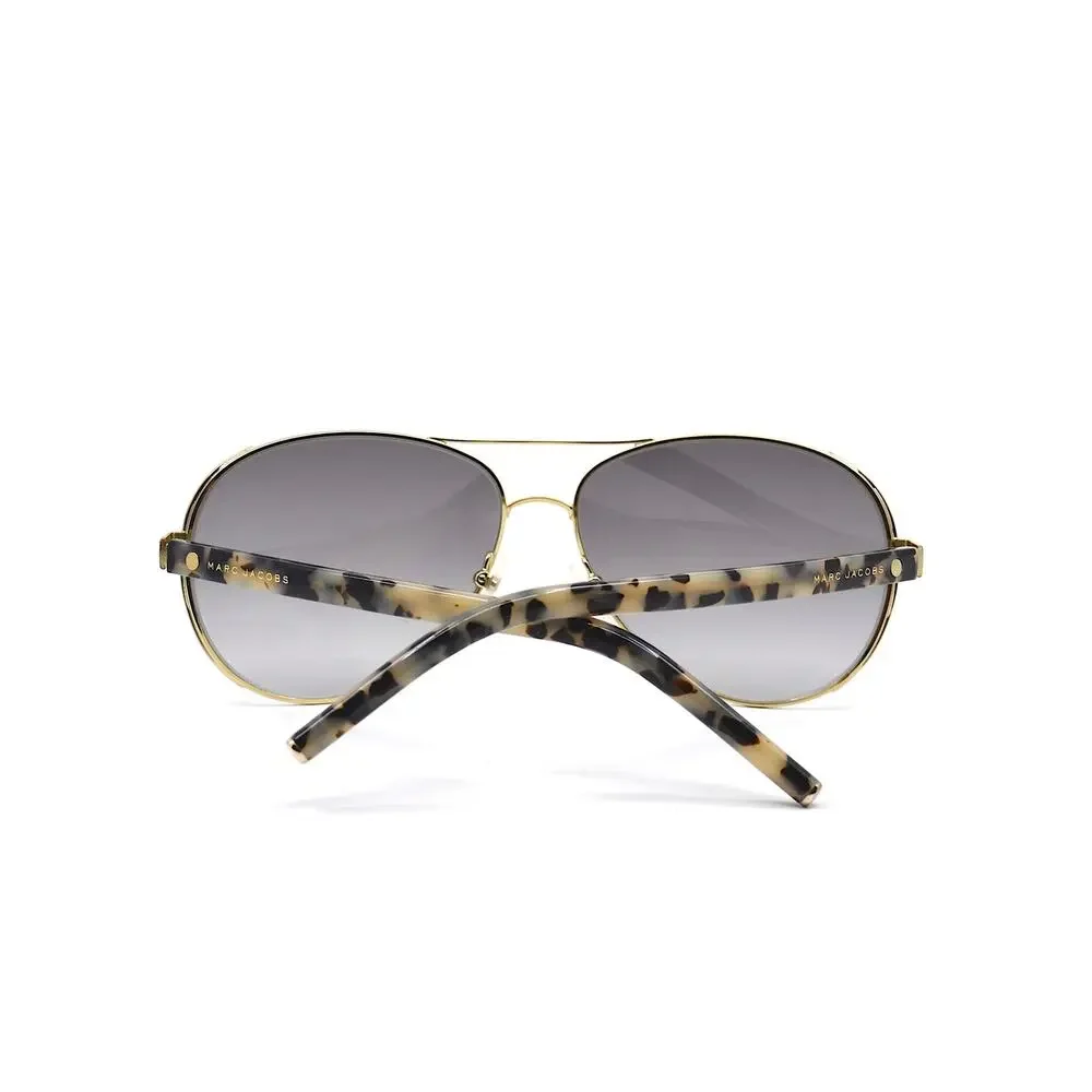 MARC JACOBS 66/S UCEIC GOLD/BLACK GREY GRADIENT AVIATOR SUNGLASSES