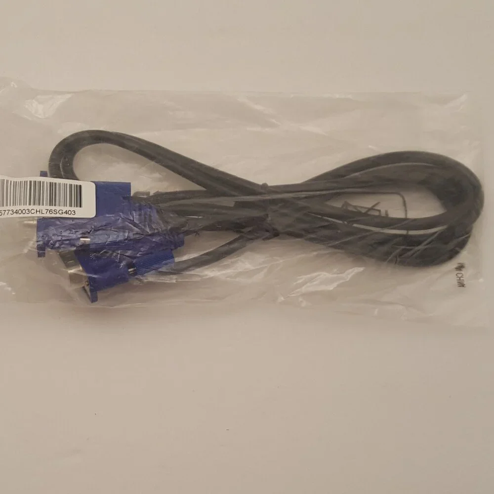 LG Assembly Cable 15 pin DSUB M-M VGA Cable 1.8M BLACK EAD57734003 | NEW