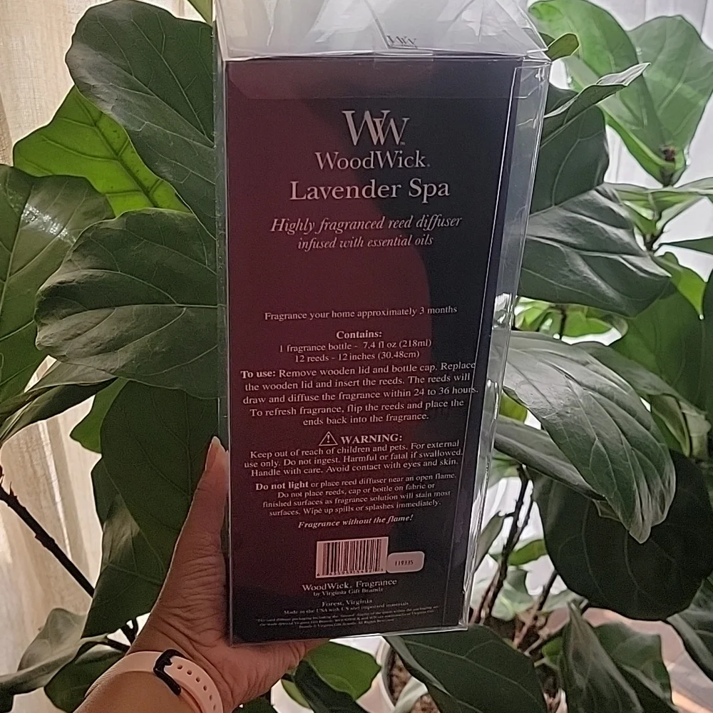 Woodwick lavender spa