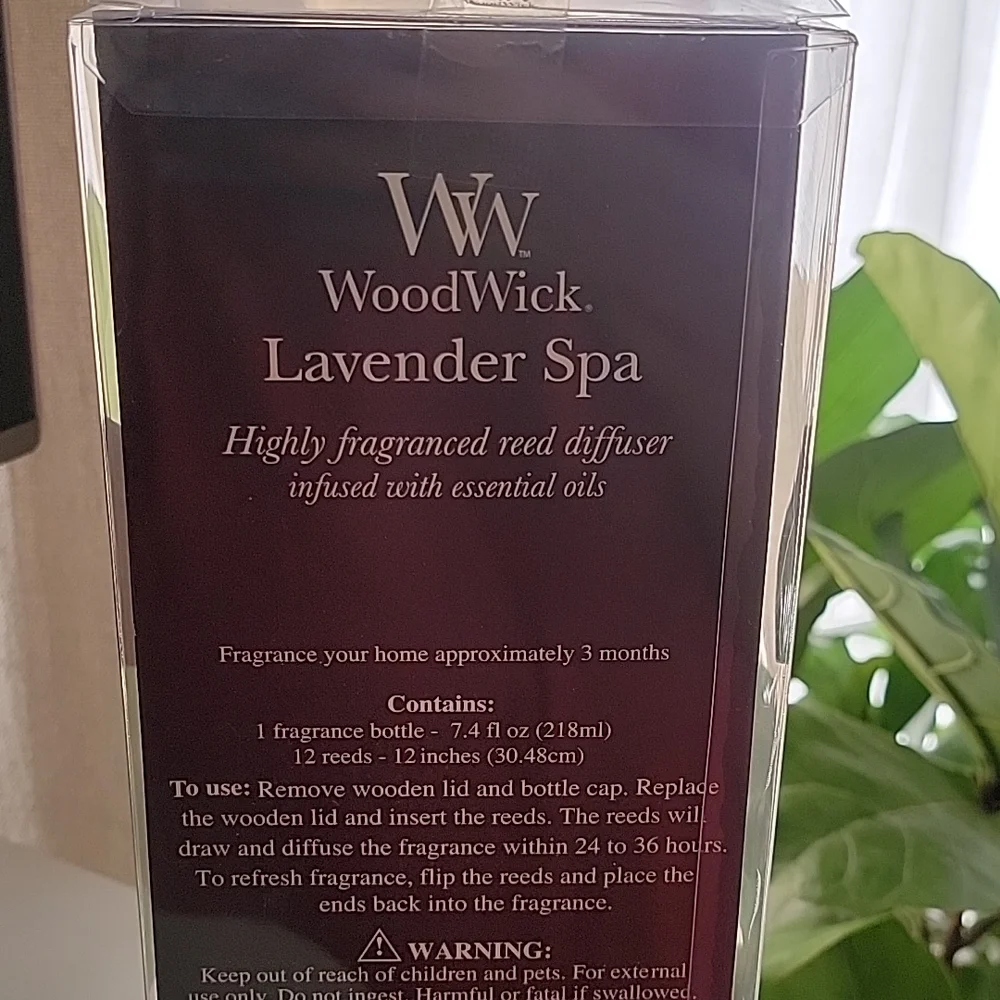 Woodwick lavender spa