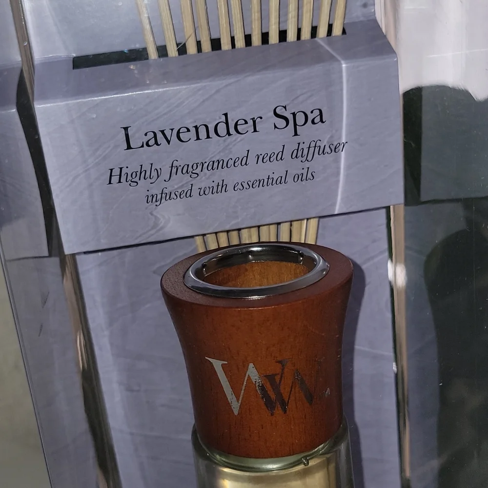 Woodwick lavender spa