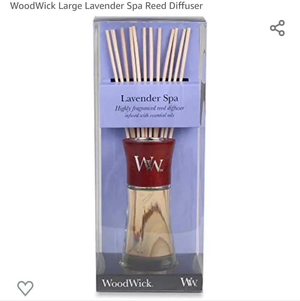 Woodwick lavender spa