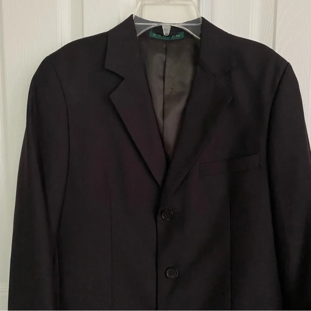 Carven black wool