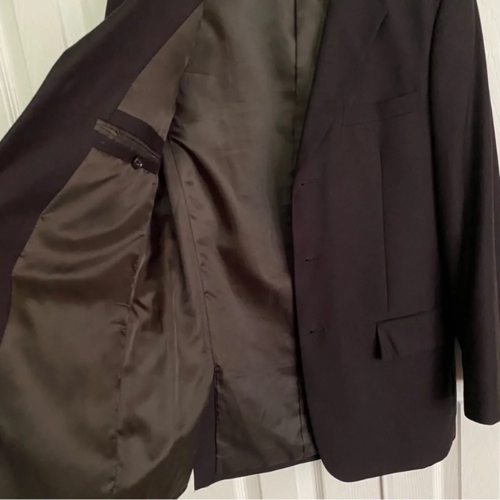 Carven black wool