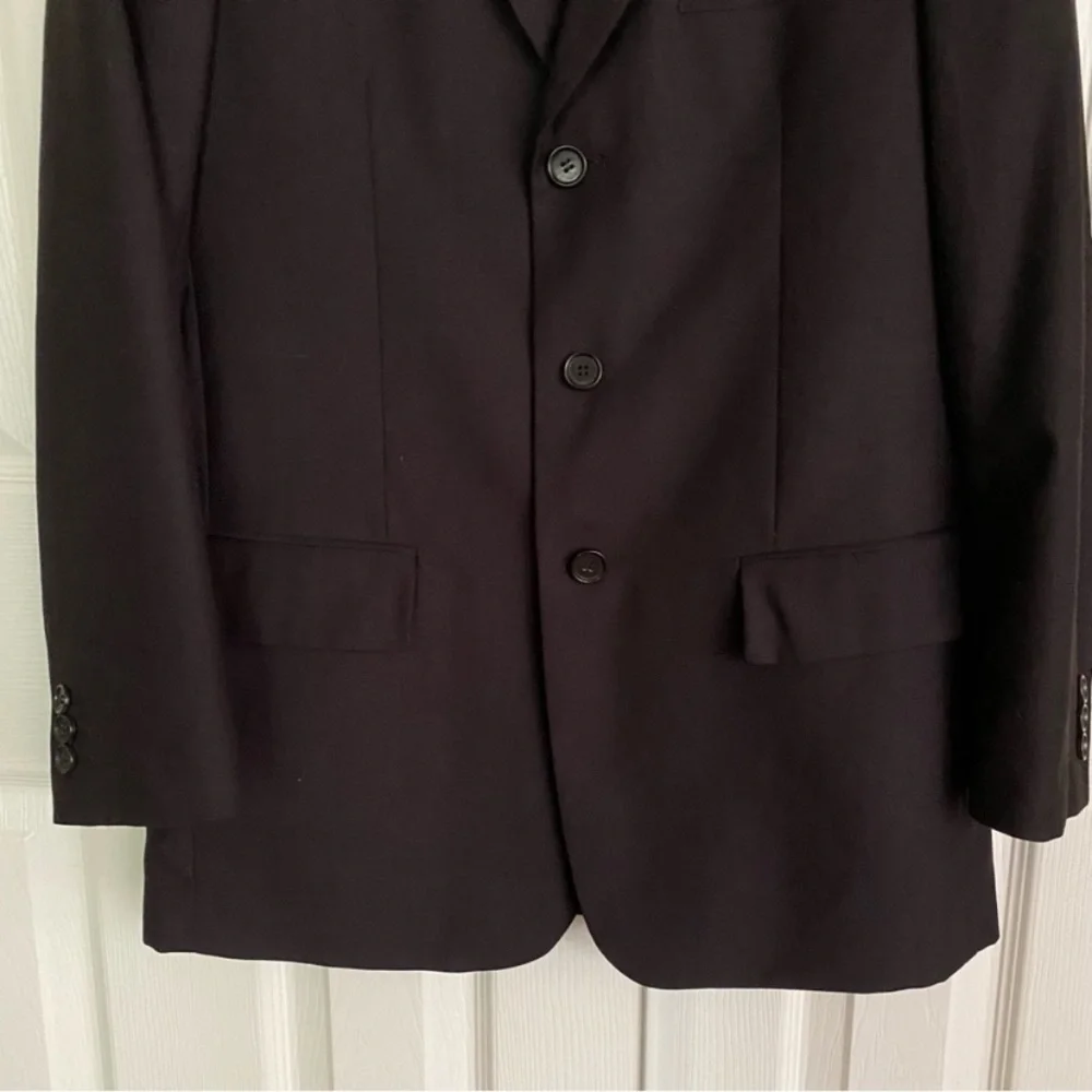 Carven black wool