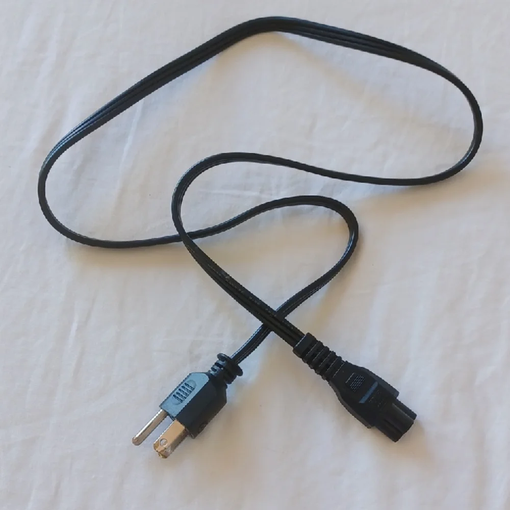 AC Power Cord Cable for Printer Laptop Notebook TV 110V 3 Prong Black 3 ft NWOT