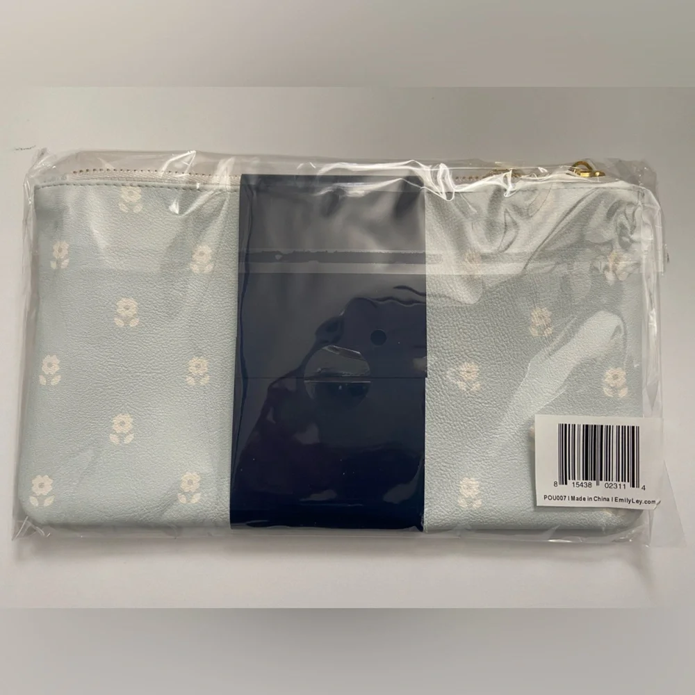 Emily Ley Simplified Pouch Dogwood Pattern NWT! Planner Acessory