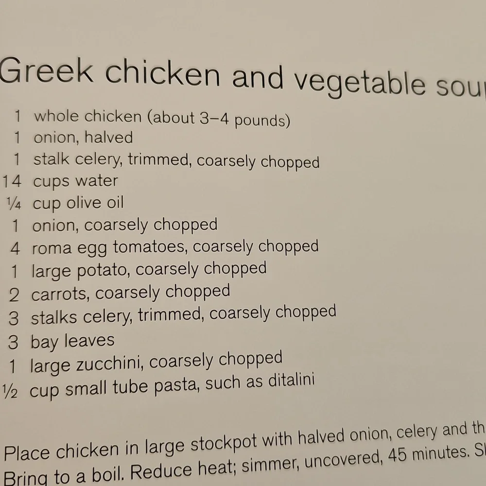 None food key