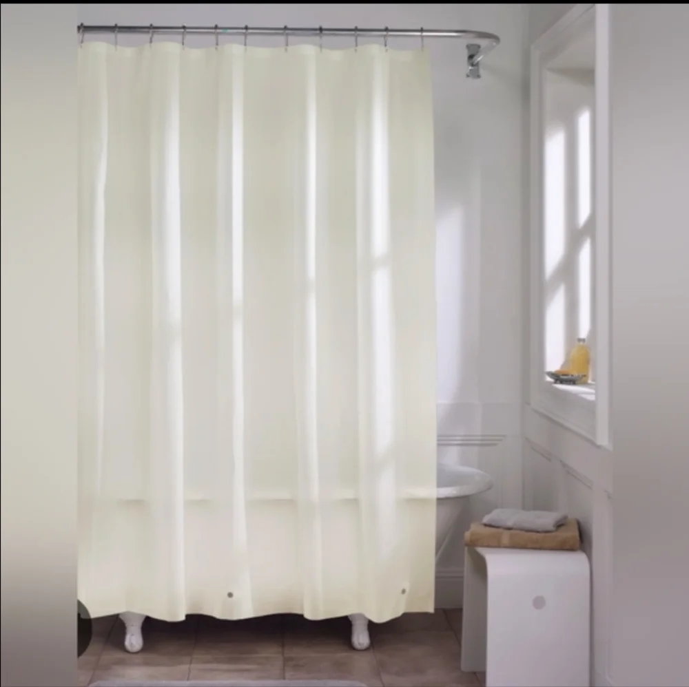 Mainstays Extra Lightweight Shower Liner - Ivory
