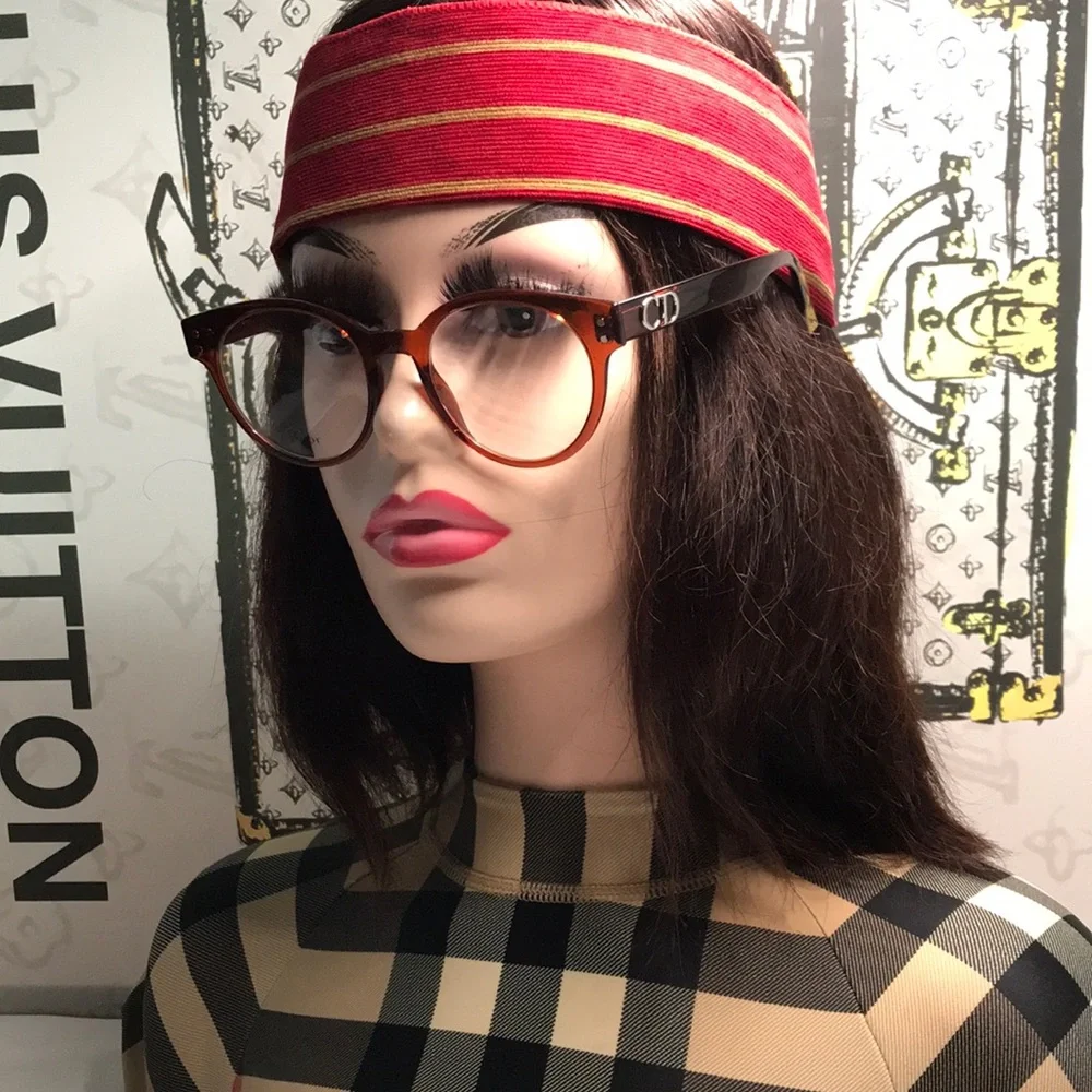 New Authentic Dior CD3 086 51 Ladies Aviator/Pilot Eyeglass Frames – Tortoise