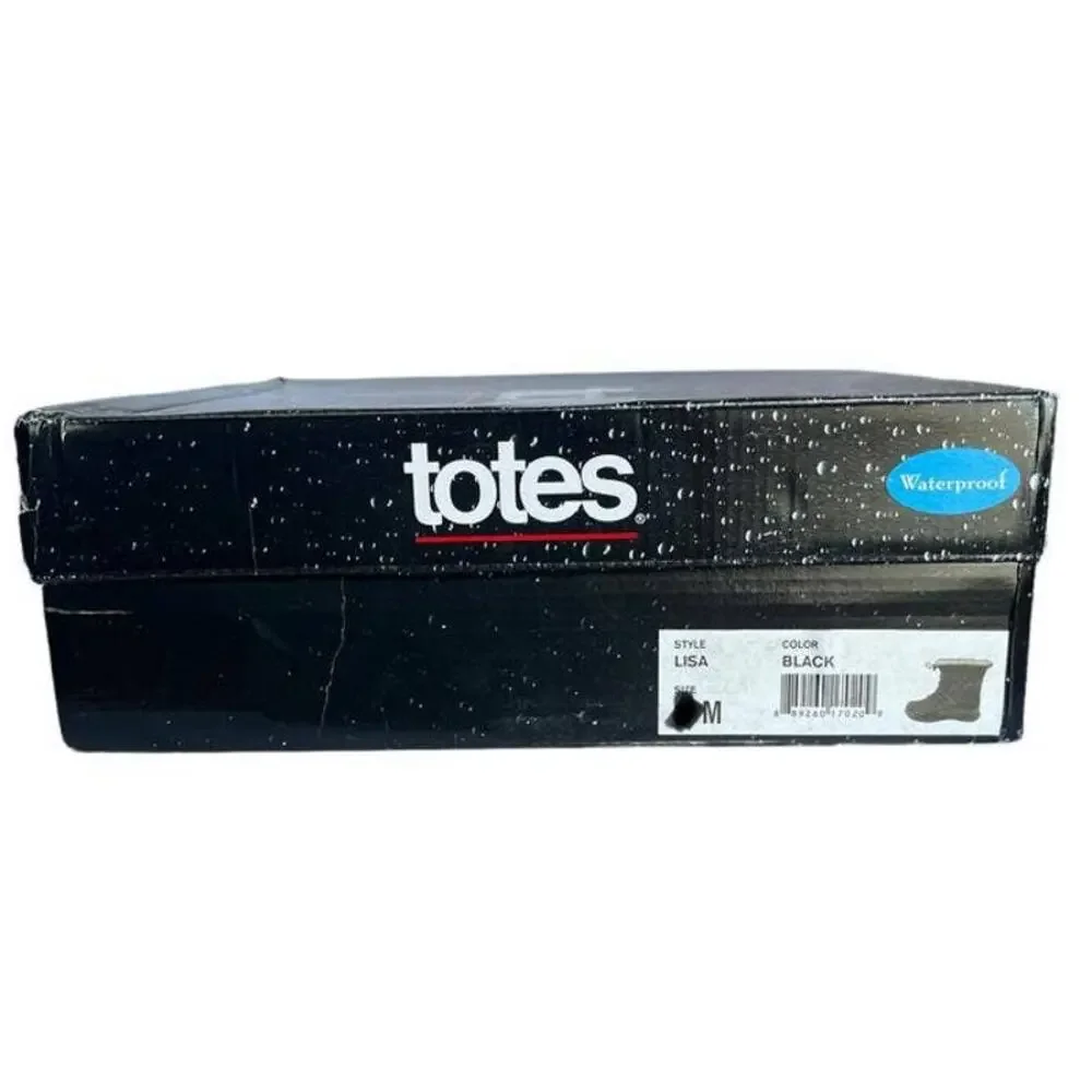 💎✨NEW IN BOX✨💎TOTES LISA Black Women's BOOTS