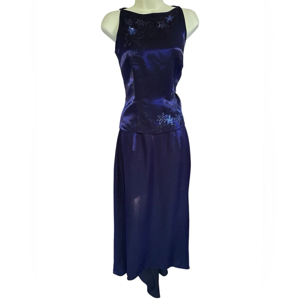 Alex Evenings chic navy