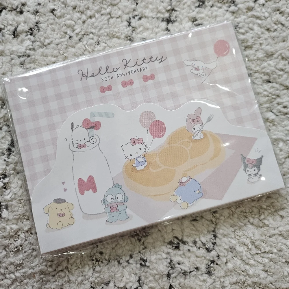 Sanrio Hello Kitty 50th Anniversary Velcro Notebook
