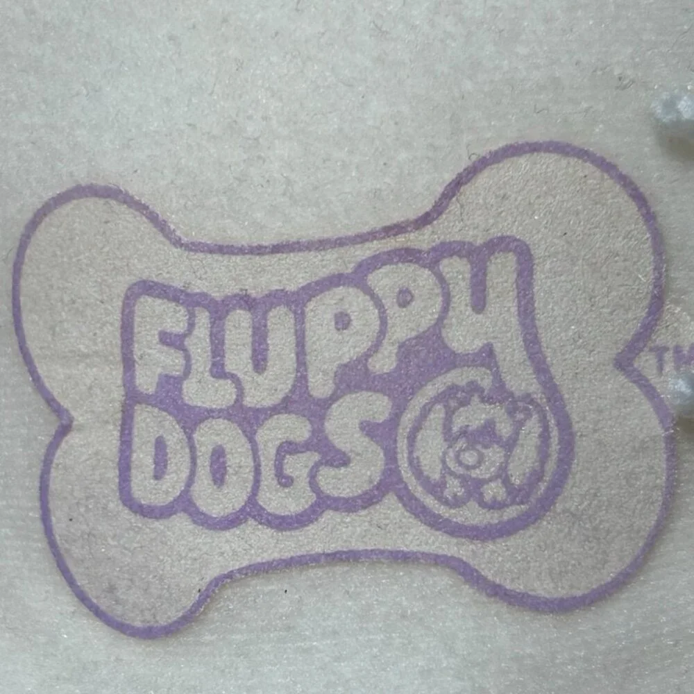Kenner Disney Fluppy Puppy Dog yarn plush stuffed animal VINTAGE 1986