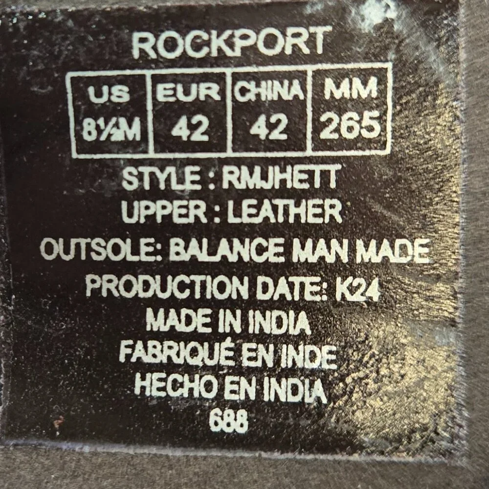 Rockport men jhett