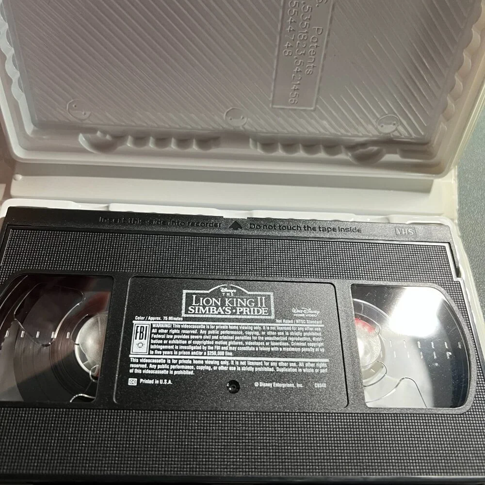 Disney vhs lion