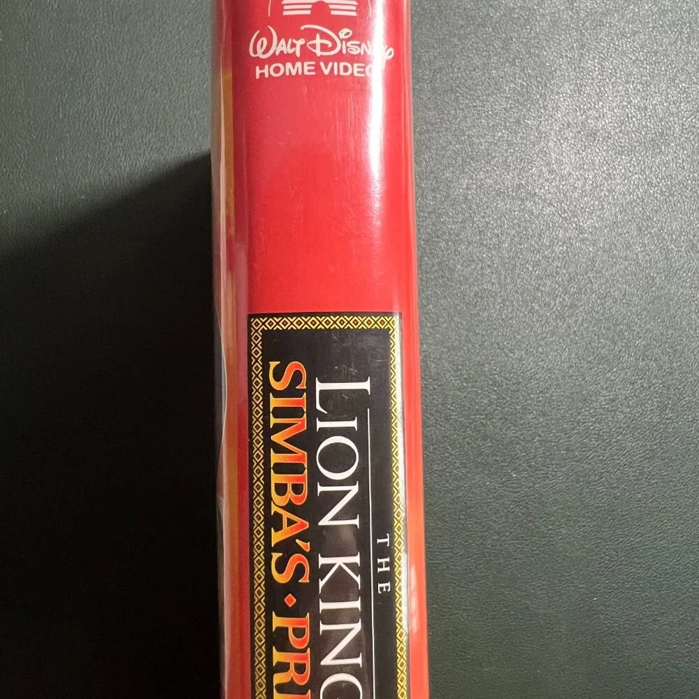 Disney vhs lion