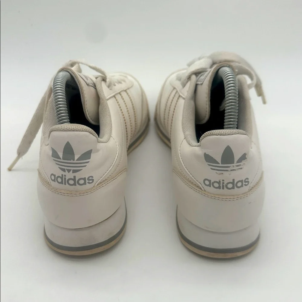 Adidas Orion Three Stripe White Lace Up Sneakers Men's Size 8