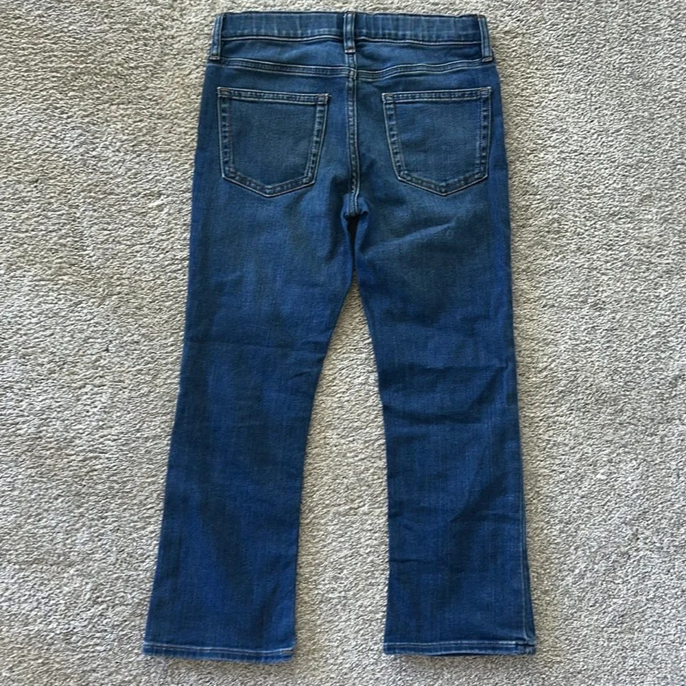 Girls Crewcuts Dark Blue Straight Leg Jeans