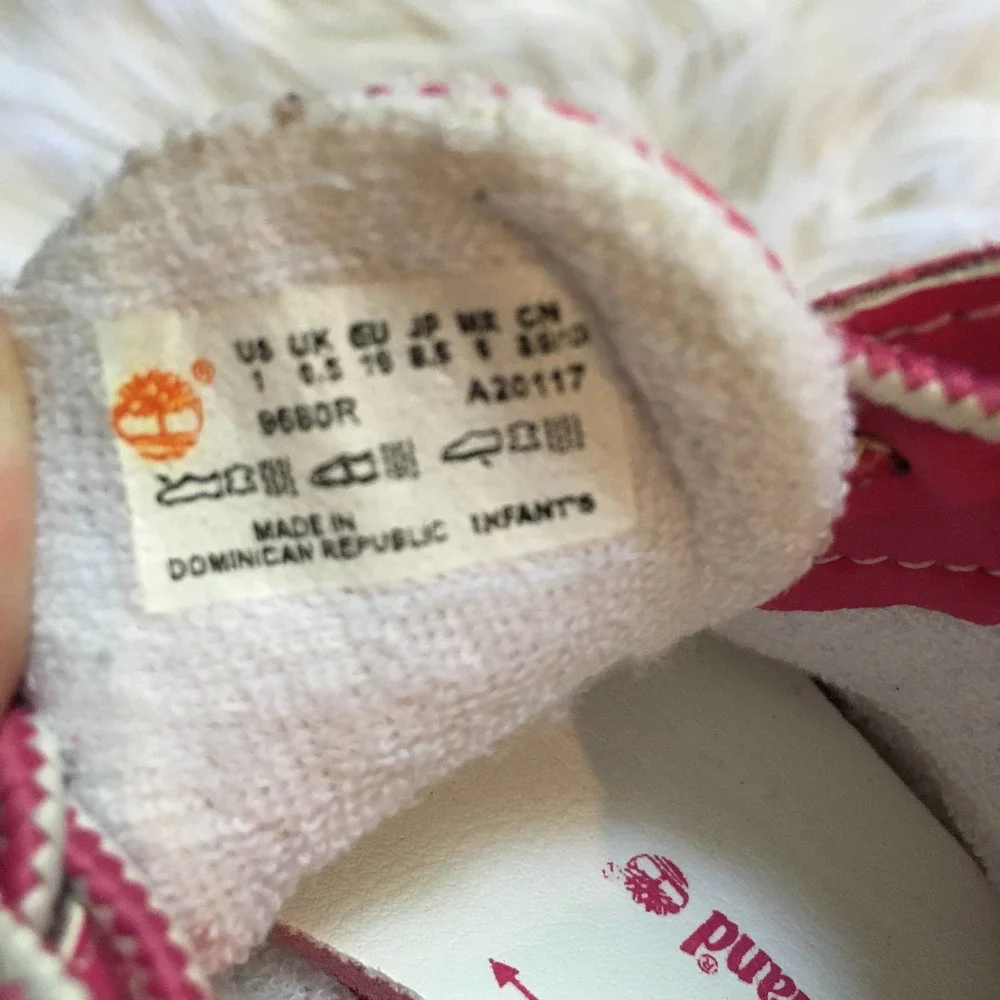 Timberland brand baby