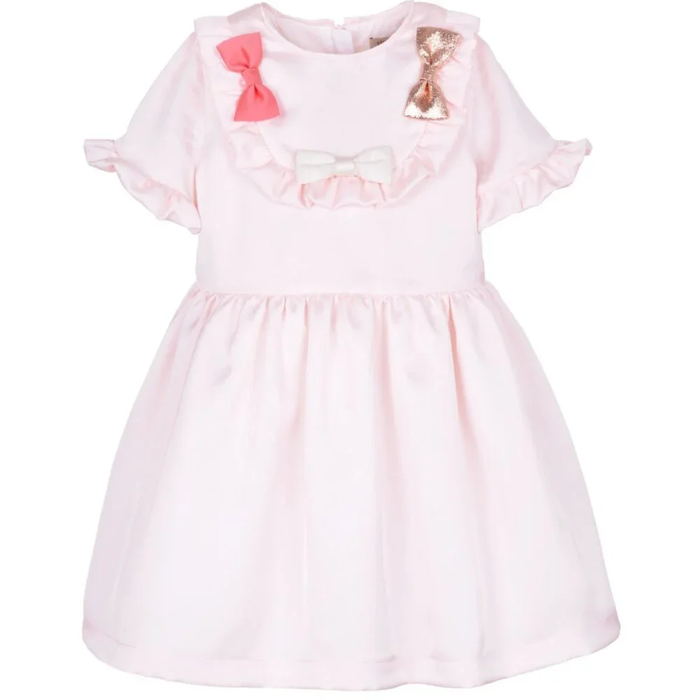 NWT Hucklebones Silk Bow Dress - 4Y