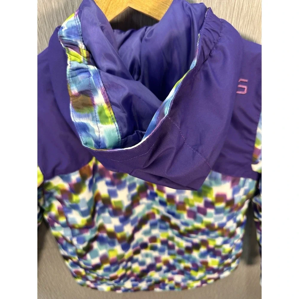Arctix Suncatcher Insulated Winter Jacket Purple Multicolor Youth Medium