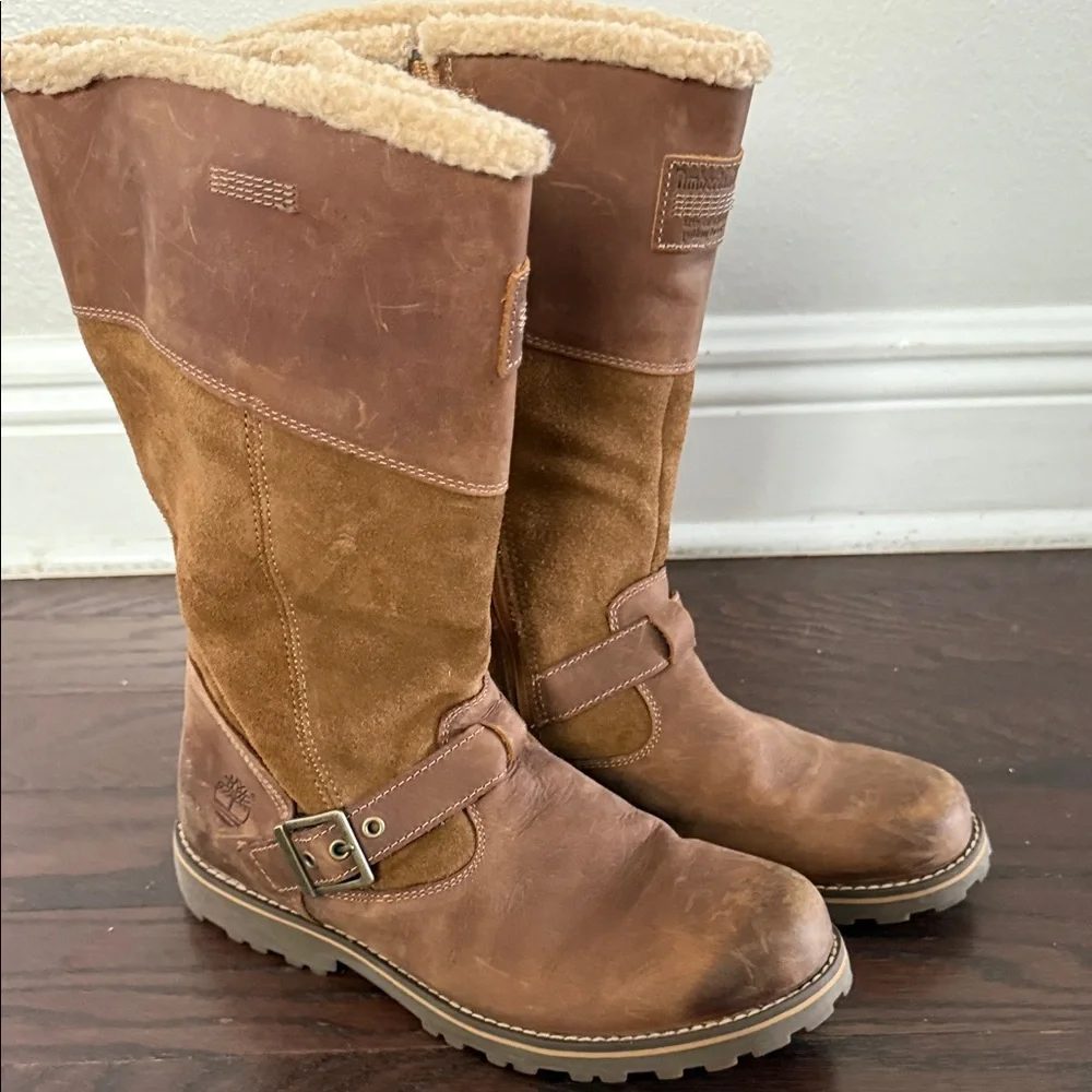 Timberland girls brown