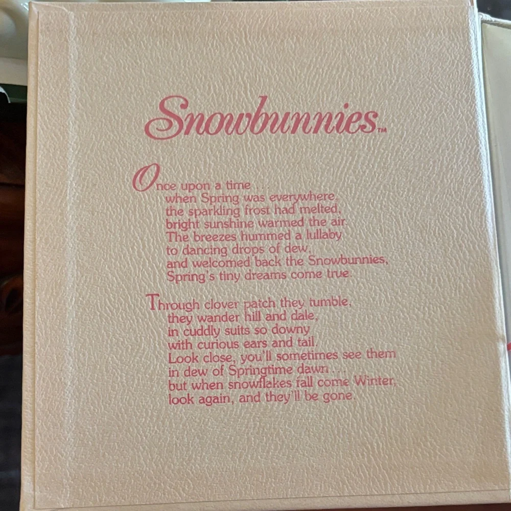 Snowbunnies. Springtime Series. “Surprise It’s Me.”