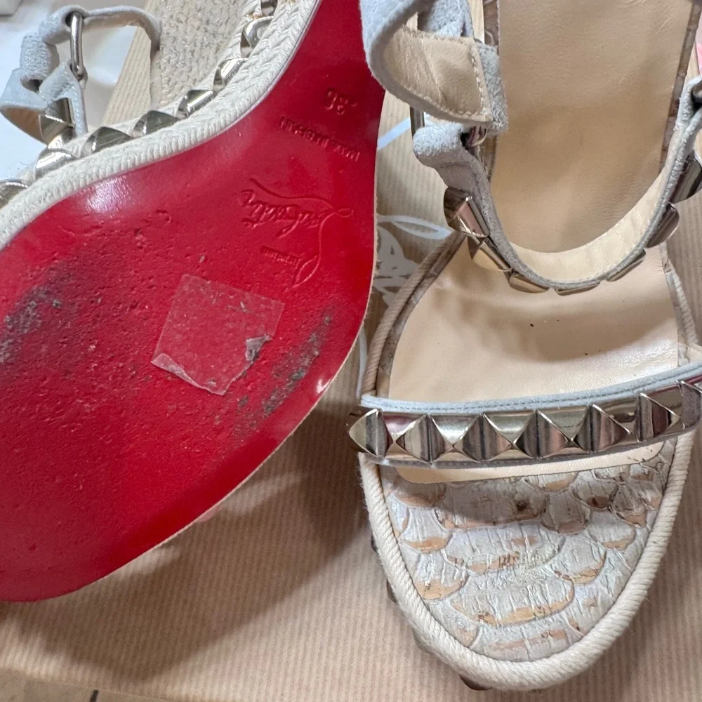 Christian Louboutin step into