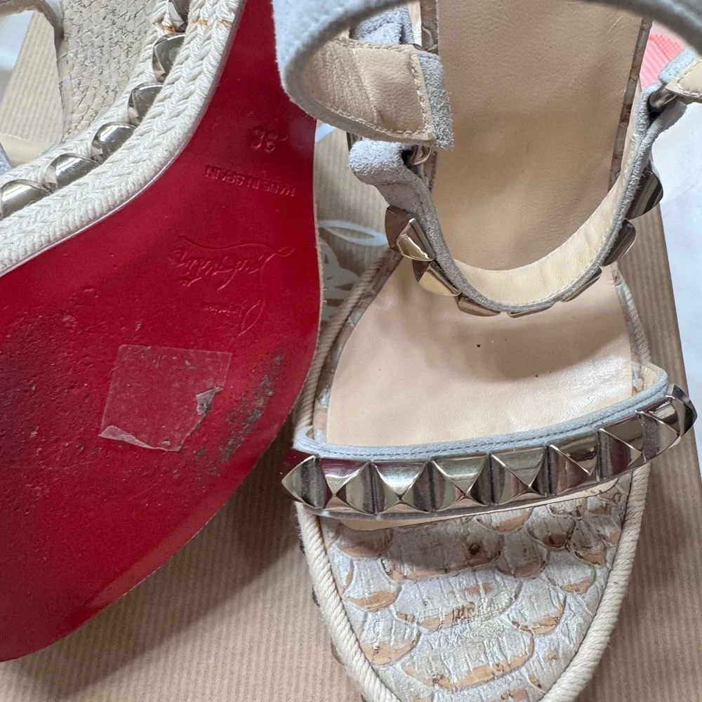 Christian Louboutin step into