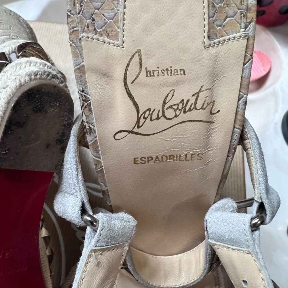 Christian Louboutin step into