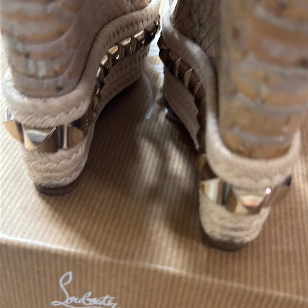 Christian Louboutin step into