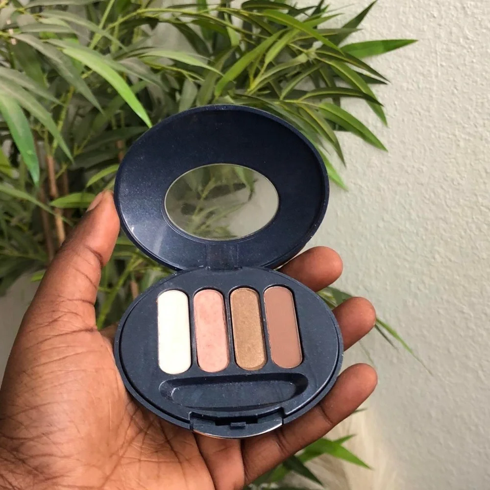 Avon True Color Eyeshadows Quad Cocoa Glow Vanilla Rose Gold Chestnut Chocolate