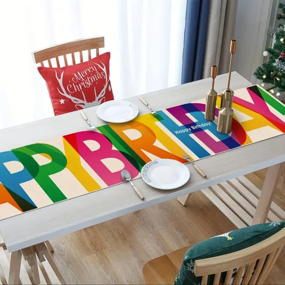 None festive table