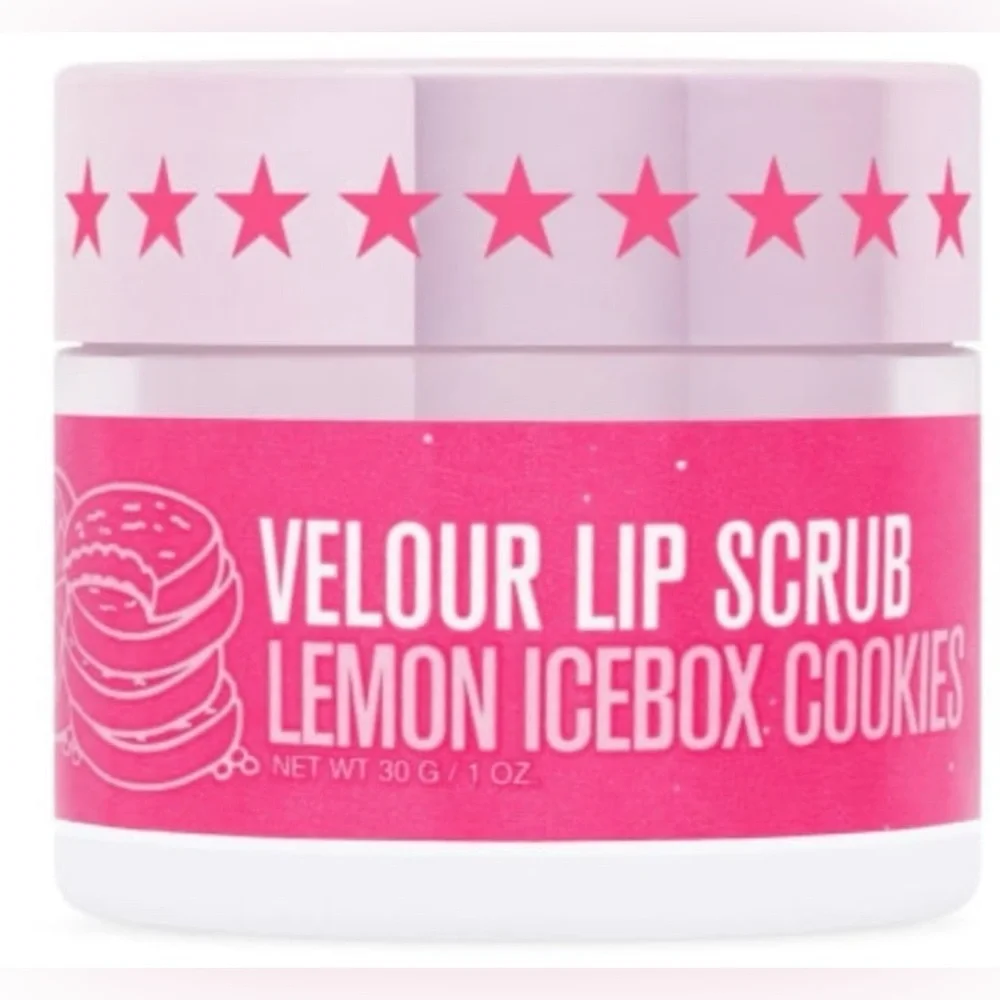 🍋JEFFREE STAR🍋Lemon Icebox Cookies Velour Lip Scrub/NIB
