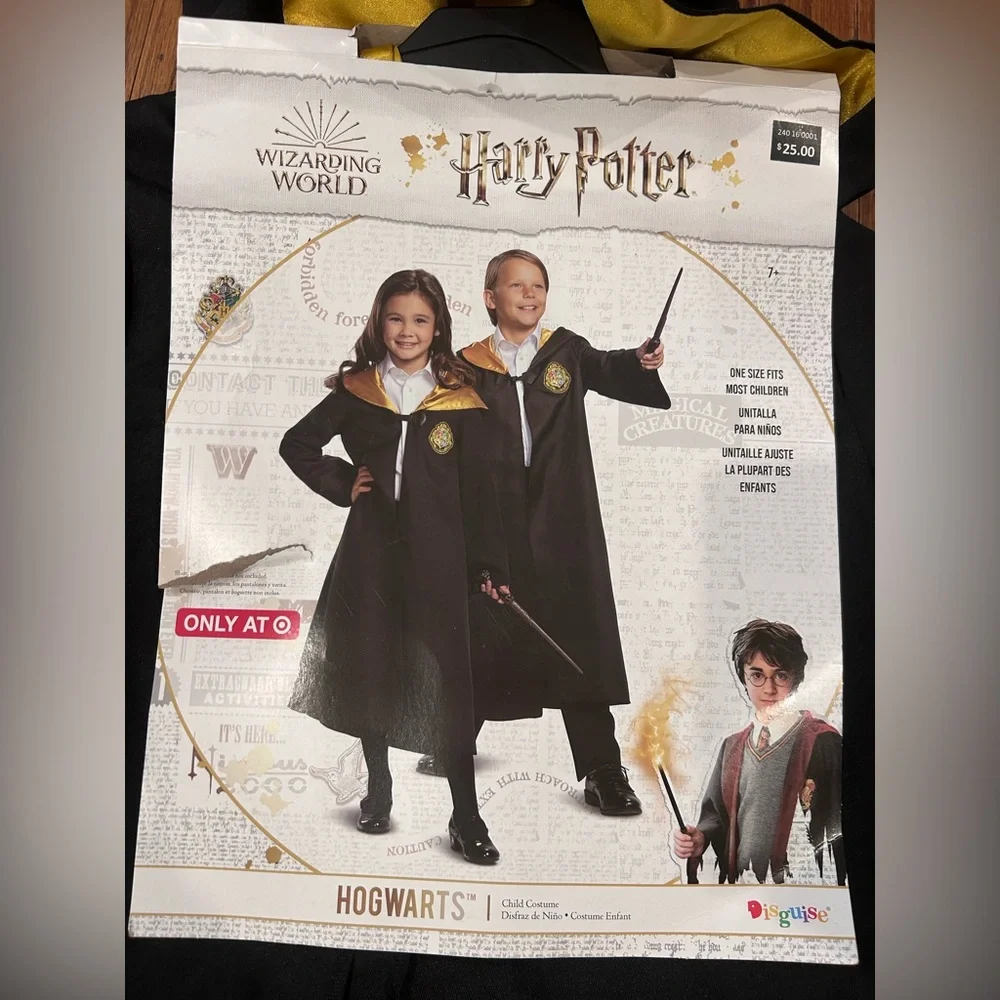 Harry Potter Kids Costume - size medium (7-8)
