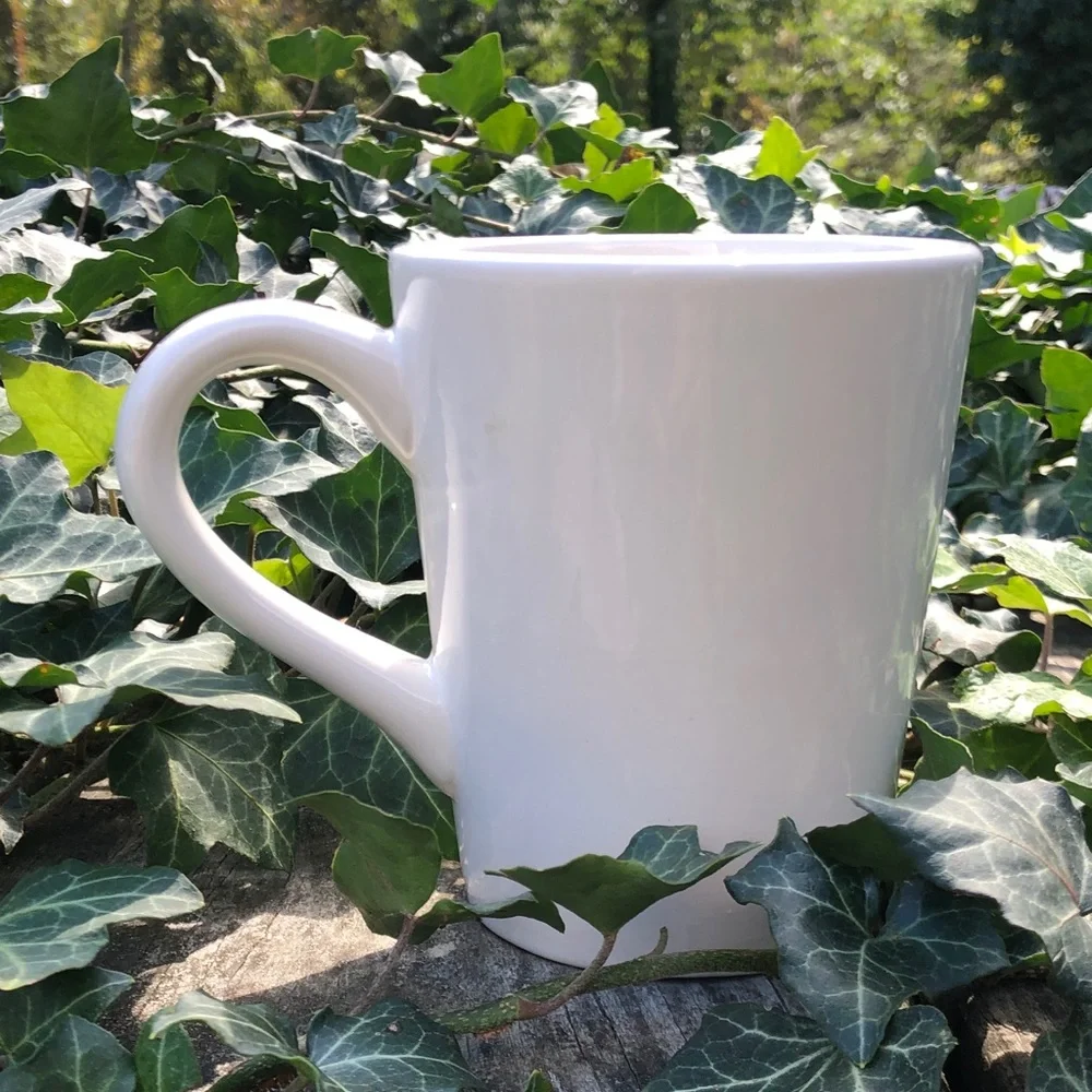 Williams Sonoma White Mug with Snowman Design